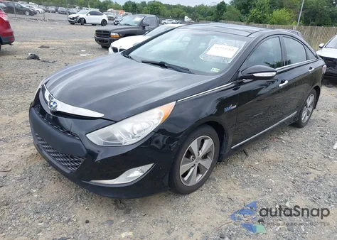 2012 Hyundai Sonata Hybrid from USA, damaged, VIN KMHEC4A41CA023206